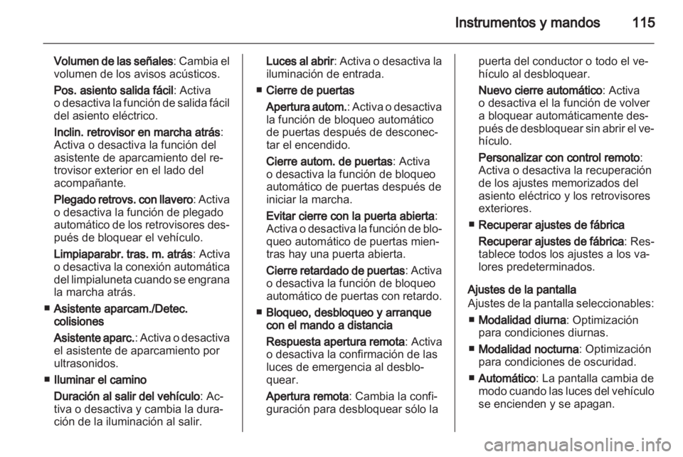 OPEL INSIGNIA 2011.5 Manual de Instrucciones (in Spanish) OPEL INSIGNIA 2011.5 Manual de Instrucciones (in Spanish)