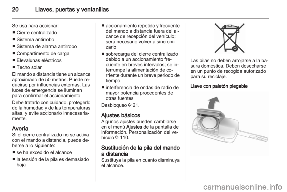 OPEL INSIGNIA 2011.5  Manual de Instrucciones (in Spanish) 
