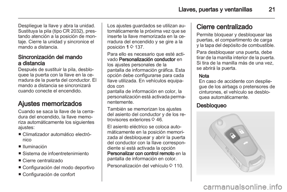 OPEL INSIGNIA 2011.5  Manual de Instrucciones (in Spanish) 