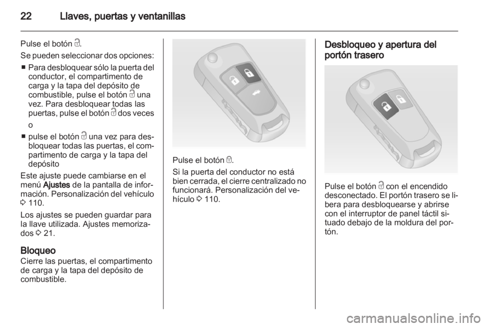 OPEL INSIGNIA 2011.5  Manual de Instrucciones (in Spanish) 