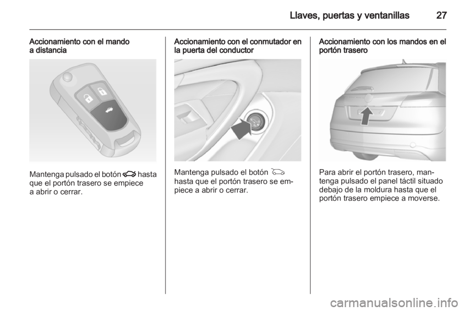 OPEL INSIGNIA 2011.5  Manual de Instrucciones (in Spanish) 