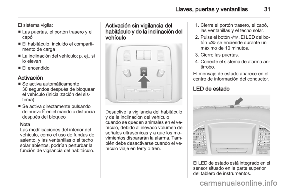 OPEL INSIGNIA 2011.5  Manual de Instrucciones (in Spanish) 