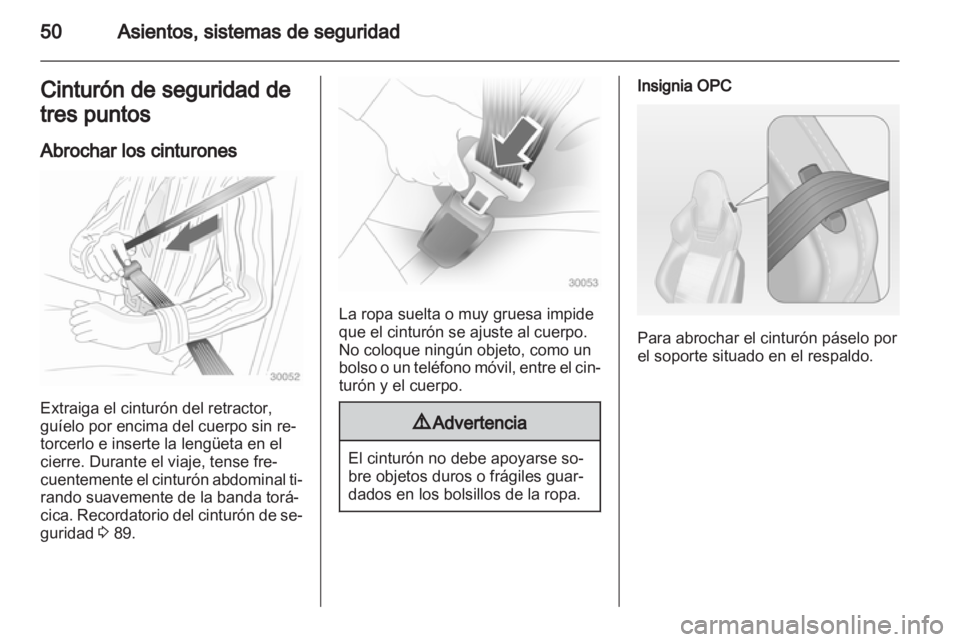OPEL INSIGNIA 2011.5  Manual de Instrucciones (in Spanish) 