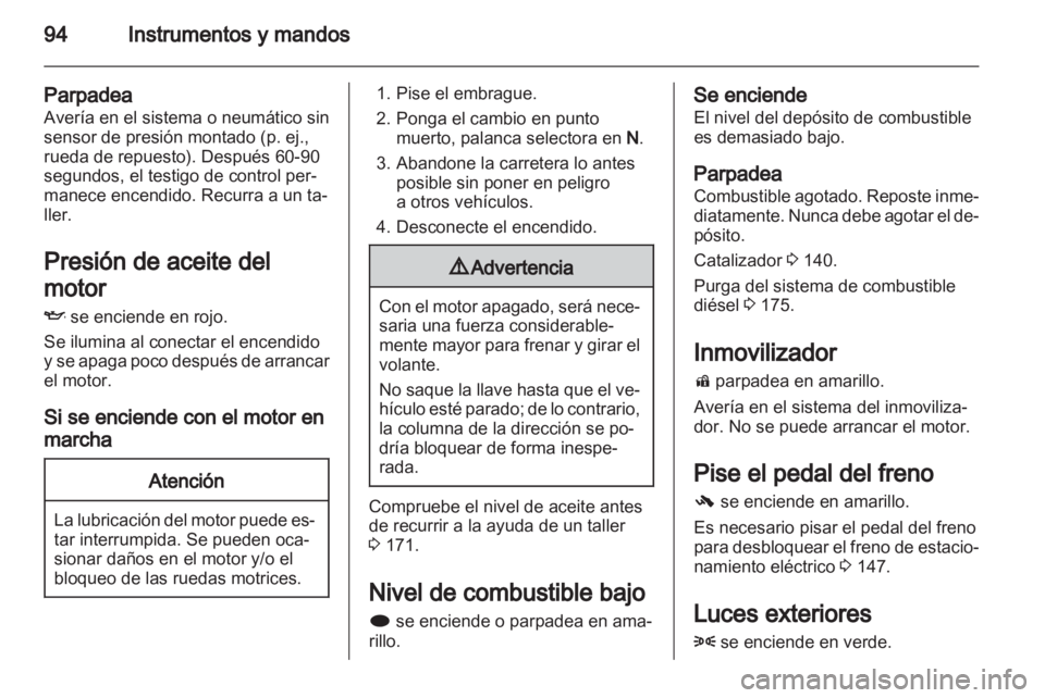 OPEL INSIGNIA 2011.5 Manual de Instrucciones (in Spanish) OPEL INSIGNIA 2011.5 Manual de Instrucciones (in Spanish)