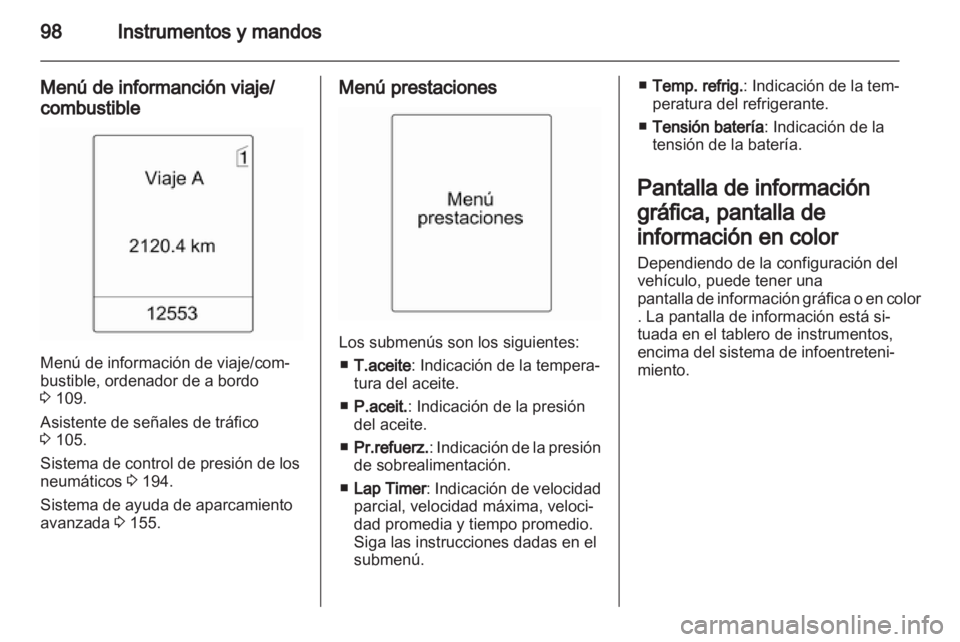 OPEL INSIGNIA 2011.5 Manual de Instrucciones (in Spanish) OPEL INSIGNIA 2011.5 Manual de Instrucciones (in Spanish)