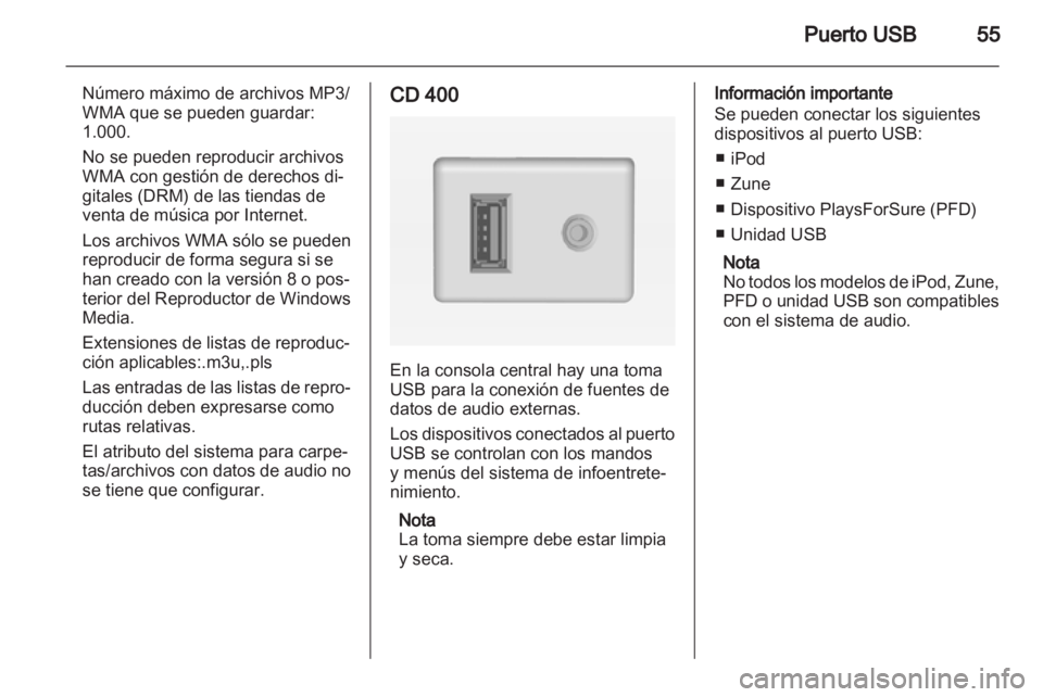 OPEL INSIGNIA 2012  Manual de infoentretenimiento (in Spanish) 