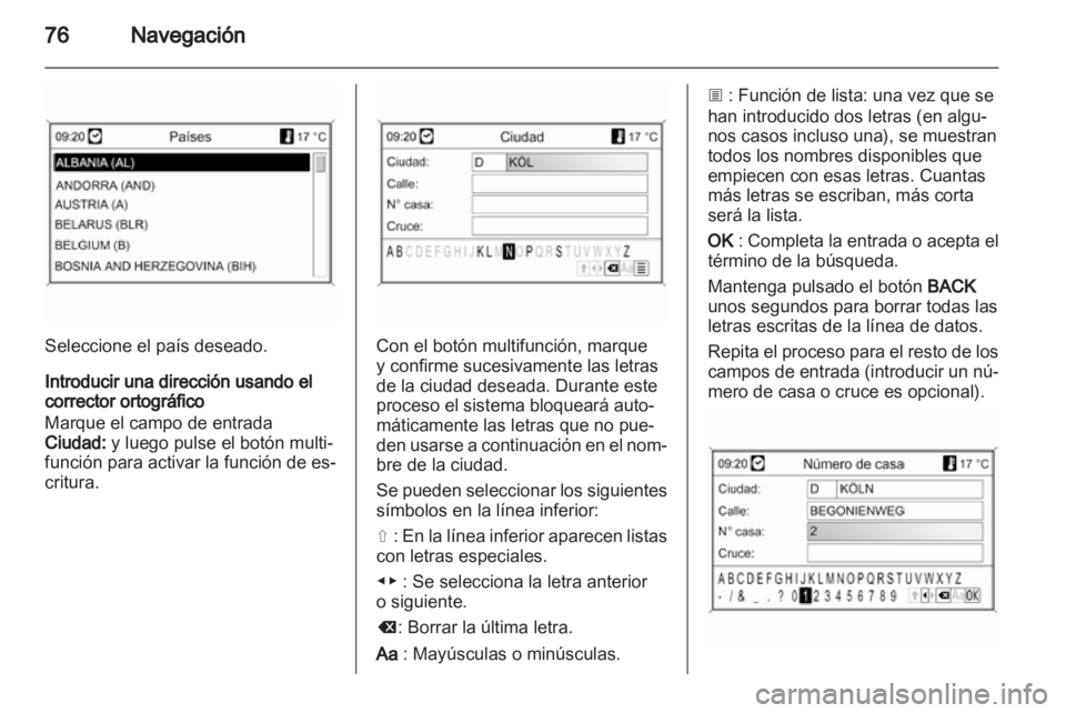 OPEL INSIGNIA 2012  Manual de infoentretenimiento (in Spanish) 