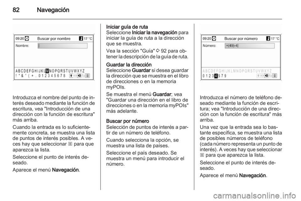 OPEL INSIGNIA 2012  Manual de infoentretenimiento (in Spanish) 
