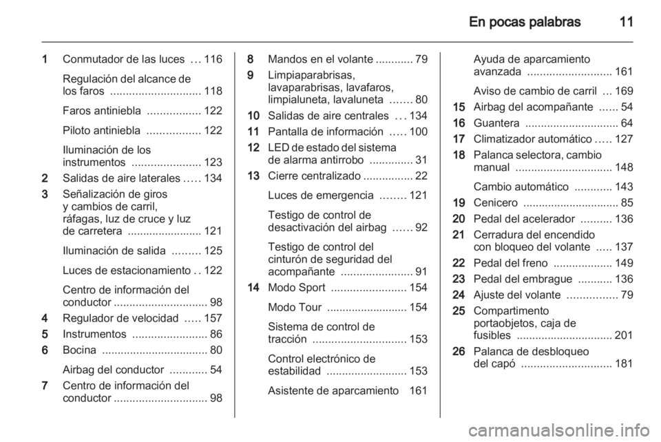 OPEL INSIGNIA 2012  Manual de Instrucciones (in Spanish) 