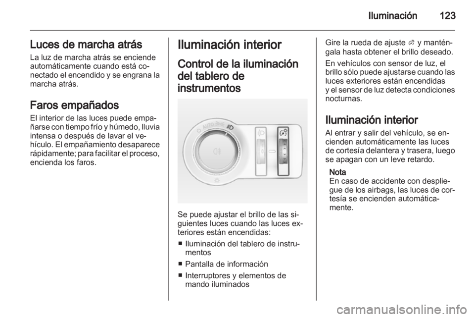 OPEL INSIGNIA 2012  Manual de Instrucciones (in Spanish) 