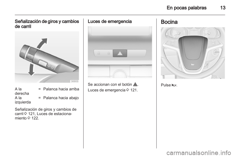 OPEL INSIGNIA 2012  Manual de Instrucciones (in Spanish) 