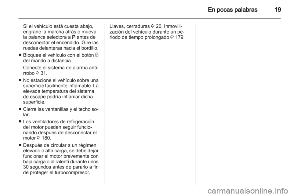 OPEL INSIGNIA 2012  Manual de Instrucciones (in Spanish) 