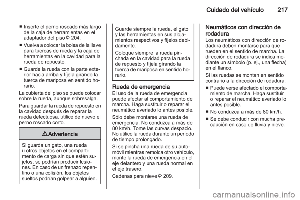 OPEL INSIGNIA 2012 Manual de Instrucciones (in Spanish) OPEL INSIGNIA 2012 Manual de Instrucciones (in Spanish)