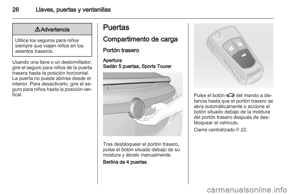 OPEL INSIGNIA 2012  Manual de Instrucciones (in Spanish) 