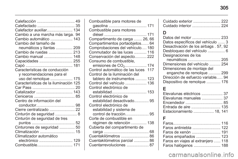 OPEL INSIGNIA 2012 Manual de Instrucciones (in Spanish) OPEL INSIGNIA 2012 Manual de Instrucciones (in Spanish)
