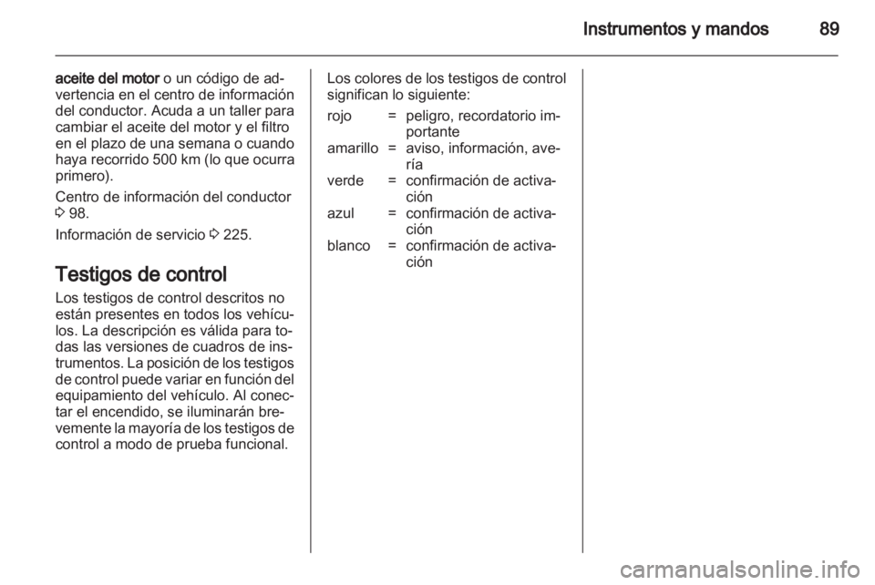 OPEL INSIGNIA 2012 Manual de Instrucciones (in Spanish) OPEL INSIGNIA 2012 Manual de Instrucciones (in Spanish)