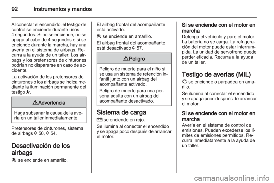 OPEL INSIGNIA 2012 Manual de Instrucciones (in Spanish) OPEL INSIGNIA 2012 Manual de Instrucciones (in Spanish)