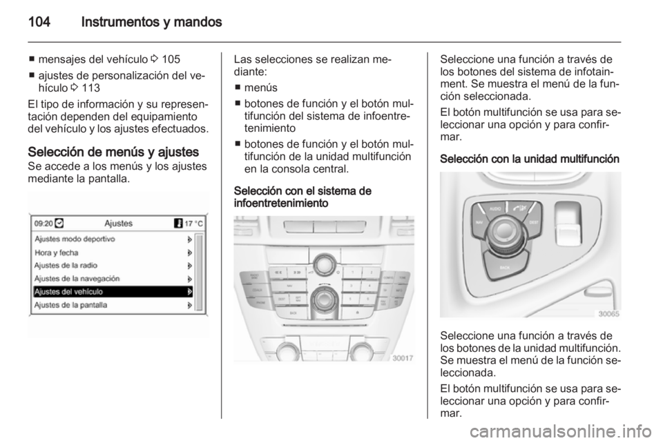 OPEL INSIGNIA 2012.5 Manual de Instrucciones (in Spanish) OPEL INSIGNIA 2012.5 Manual de Instrucciones (in Spanish)