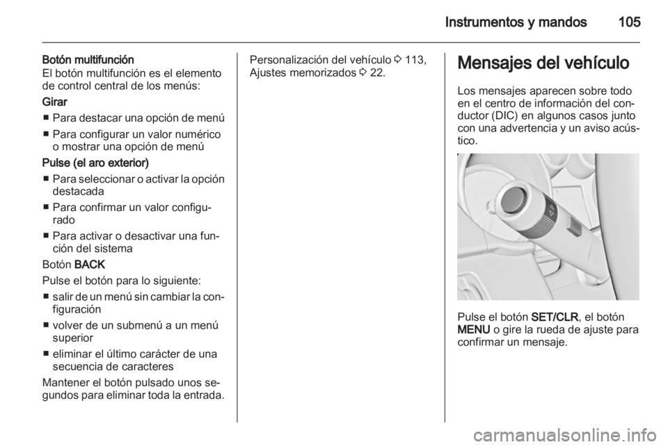 OPEL INSIGNIA 2012.5 Manual de Instrucciones (in Spanish) OPEL INSIGNIA 2012.5 Manual de Instrucciones (in Spanish)