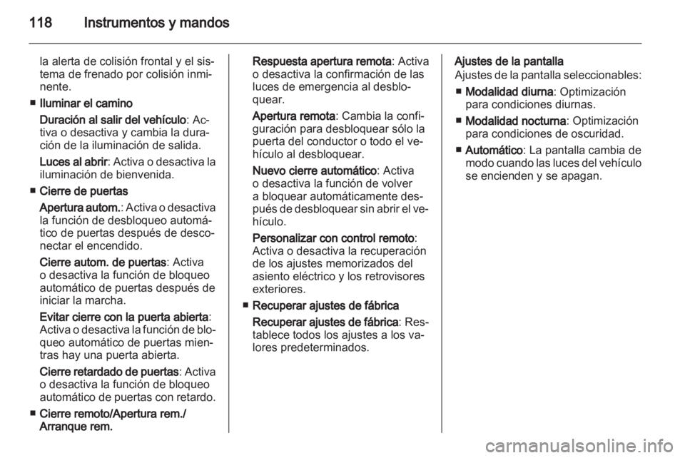 OPEL INSIGNIA 2012.5 Manual de Instrucciones (in Spanish) OPEL INSIGNIA 2012.5 Manual de Instrucciones (in Spanish)