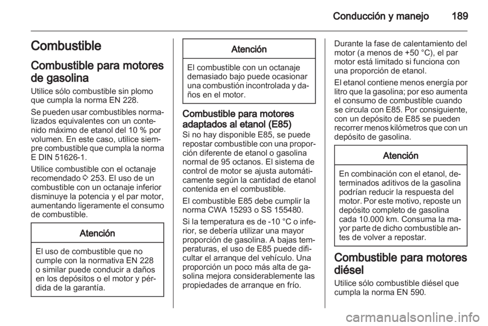 OPEL INSIGNIA 2012.5 Manual de Instrucciones (in Spanish) OPEL INSIGNIA 2012.5 Manual de Instrucciones (in Spanish)
