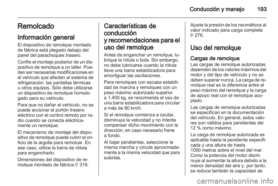 OPEL INSIGNIA 2012.5 Manual de Instrucciones (in Spanish) OPEL INSIGNIA 2012.5 Manual de Instrucciones (in Spanish)