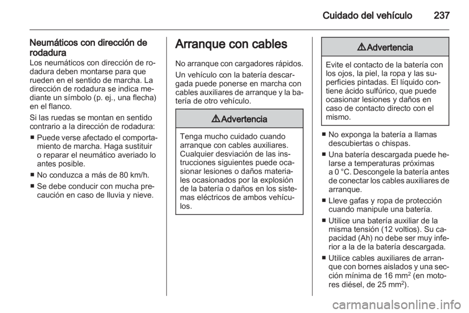 OPEL INSIGNIA 2012.5 Manual de Instrucciones (in Spanish) OPEL INSIGNIA 2012.5 Manual de Instrucciones (in Spanish)