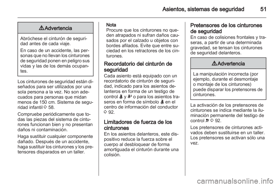 OPEL INSIGNIA 2012.5 Manual de Instrucciones (in Spanish) OPEL INSIGNIA 2012.5 Manual de Instrucciones (in Spanish)