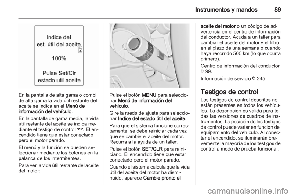 OPEL INSIGNIA 2012.5 Manual de Instrucciones (in Spanish) OPEL INSIGNIA 2012.5 Manual de Instrucciones (in Spanish)