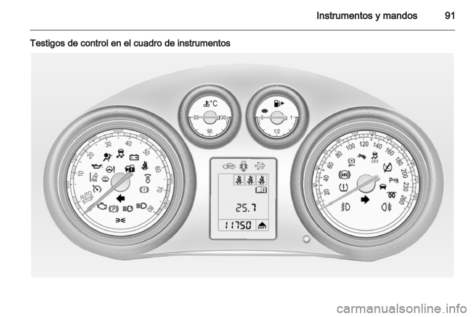 OPEL INSIGNIA 2012.5 Manual de Instrucciones (in Spanish) OPEL INSIGNIA 2012.5 Manual de Instrucciones (in Spanish)