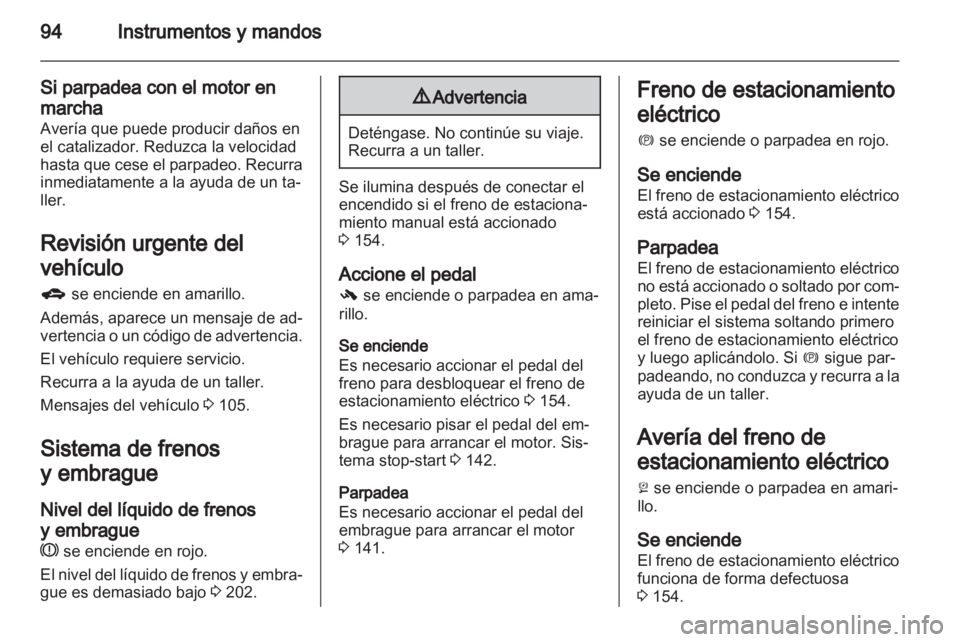 OPEL INSIGNIA 2012.5 Manual de Instrucciones (in Spanish) OPEL INSIGNIA 2012.5 Manual de Instrucciones (in Spanish)