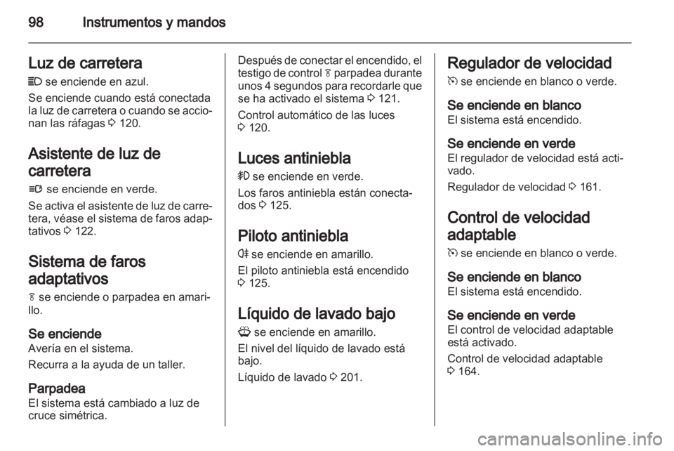 OPEL INSIGNIA 2012.5 Manual de Instrucciones (in Spanish) OPEL INSIGNIA 2012.5 Manual de Instrucciones (in Spanish)
