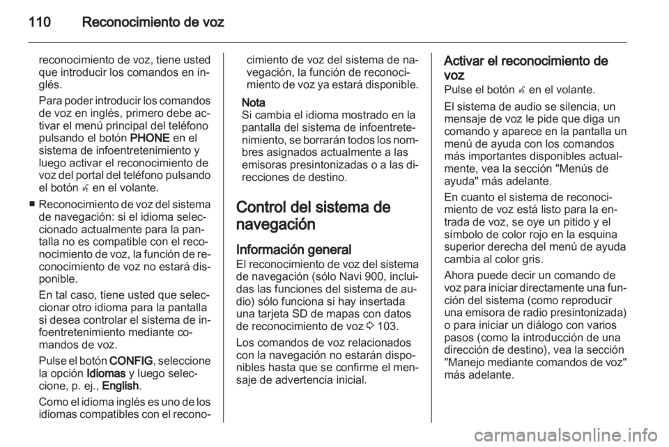 OPEL INSIGNIA 2013 Manual de infoentretenimiento (in Spanish) OPEL INSIGNIA 2013 Manual de infoentretenimiento (in Spanish)