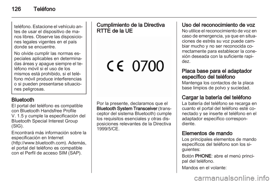 OPEL INSIGNIA 2013 Manual de infoentretenimiento (in Spanish) OPEL INSIGNIA 2013 Manual de infoentretenimiento (in Spanish)