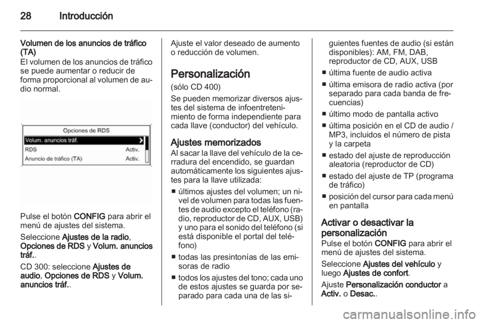 OPEL INSIGNIA 2013  Manual de infoentretenimiento (in Spanish) 
