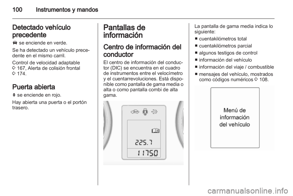 OPEL INSIGNIA 2013 Manual de Instrucciones (in Spanish) OPEL INSIGNIA 2013 Manual de Instrucciones (in Spanish)