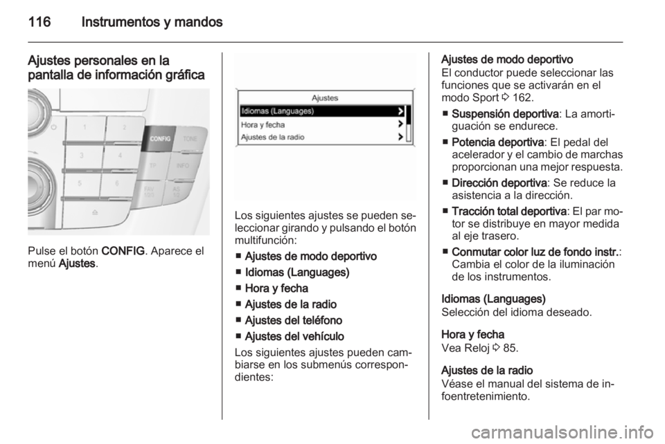 OPEL INSIGNIA 2013 Manual de Instrucciones (in Spanish) OPEL INSIGNIA 2013 Manual de Instrucciones (in Spanish)
