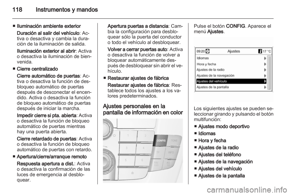 OPEL INSIGNIA 2013 Manual de Instrucciones (in Spanish) OPEL INSIGNIA 2013 Manual de Instrucciones (in Spanish)