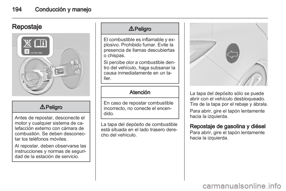 OPEL INSIGNIA 2013 Manual de Instrucciones (in Spanish) OPEL INSIGNIA 2013 Manual de Instrucciones (in Spanish)
