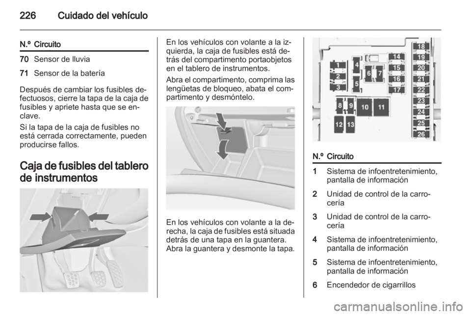 OPEL INSIGNIA 2013 Manual de Instrucciones (in Spanish) OPEL INSIGNIA 2013 Manual de Instrucciones (in Spanish)