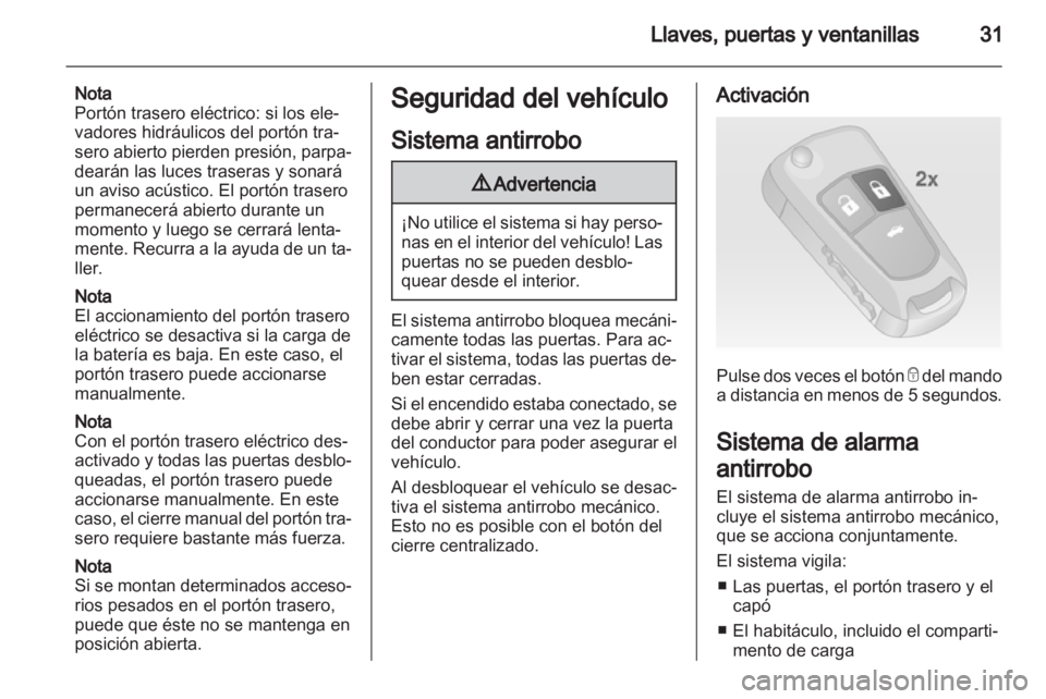 OPEL INSIGNIA 2013 Manual de Instrucciones (in Spanish) OPEL INSIGNIA 2013 Manual de Instrucciones (in Spanish)