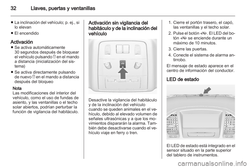 OPEL INSIGNIA 2013 Manual de Instrucciones (in Spanish) OPEL INSIGNIA 2013 Manual de Instrucciones (in Spanish)