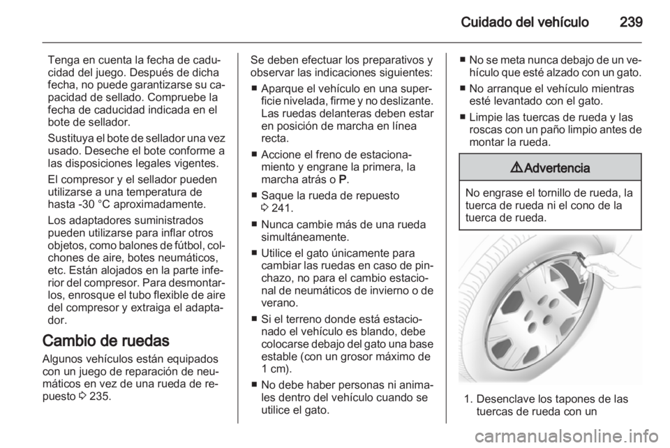 OPEL INSIGNIA 2013.5 Manual de Instrucciones (in Spanish) OPEL INSIGNIA 2013.5 Manual de Instrucciones (in Spanish)