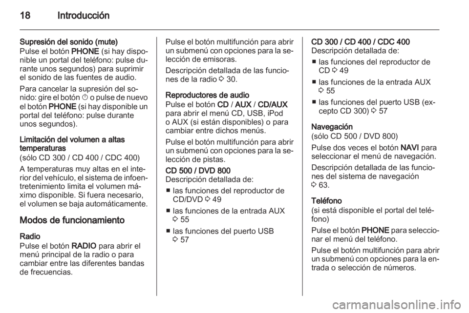 OPEL MERIVA 2011 Manual de infoentretenimiento (in Spanish) OPEL MERIVA 2011 Manual de infoentretenimiento (in Spanish)