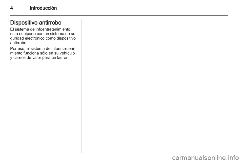 OPEL MERIVA 2011 Manual de infoentretenimiento (in Spanish) OPEL MERIVA 2011 Manual de infoentretenimiento (in Spanish)