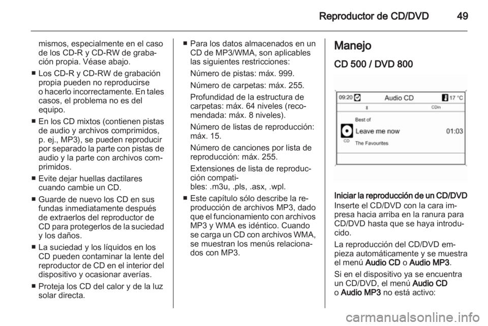 OPEL MERIVA 2011  Manual de infoentretenimiento (in Spanish) 