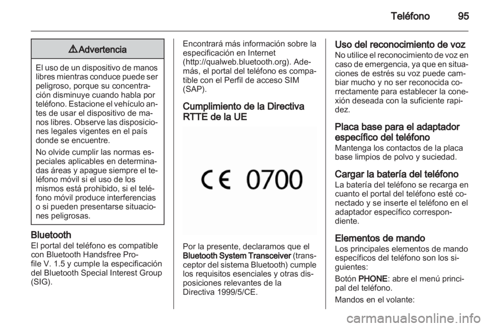 OPEL MERIVA 2011 Manual de infoentretenimiento (in Spanish) OPEL MERIVA 2011 Manual de infoentretenimiento (in Spanish)