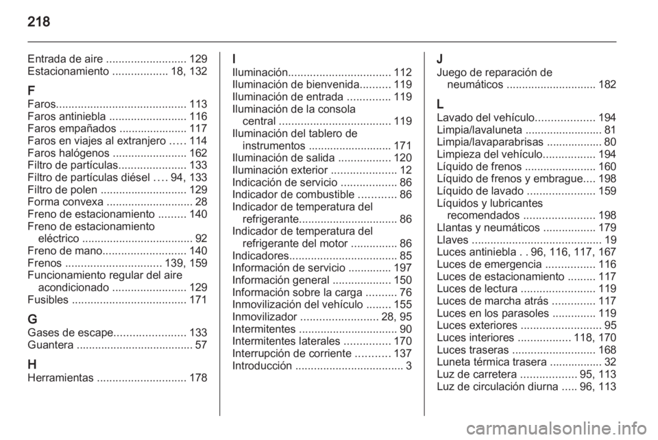 OPEL MERIVA 2011 Manual de Instrucciones (in Spanish) OPEL MERIVA 2011 Manual de Instrucciones (in Spanish)