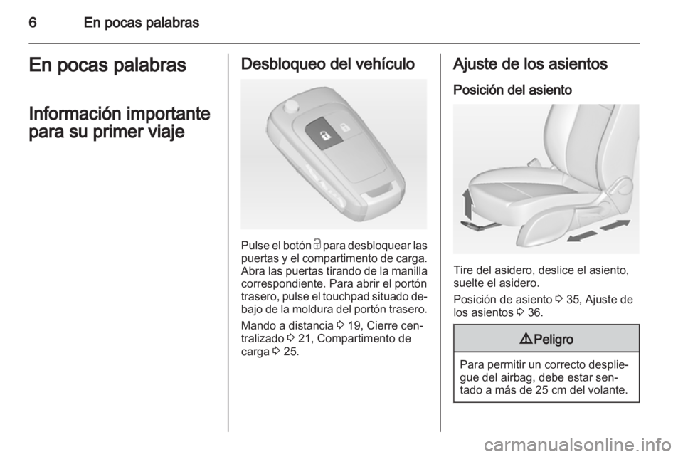 OPEL MERIVA 2011  Manual de Instrucciones (in Spanish) 