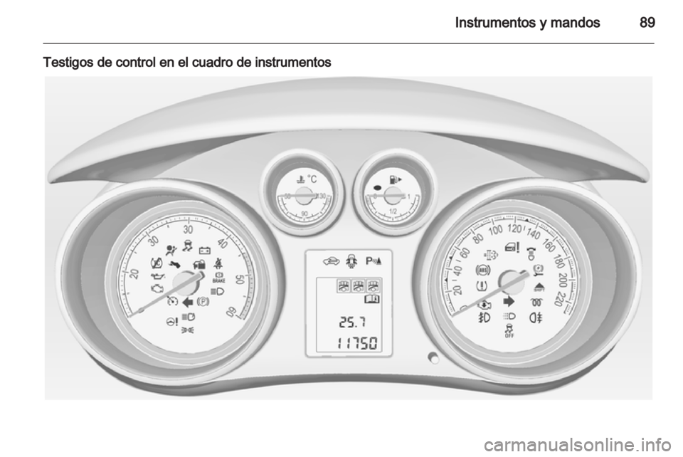 OPEL MERIVA 2011  Manual de Instrucciones (in Spanish) 